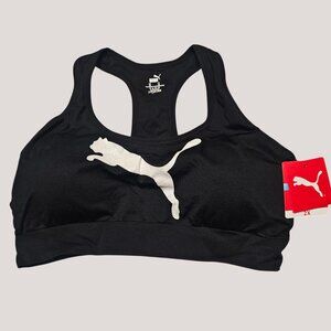 Puma Womens Red Drycell Seamless Low Support Sports Bra Moisture-Wicking Size 2X